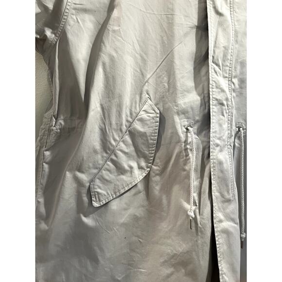 Beams — Hooded Mod Coat in Light Grey — Japanese L - Picture 2 of 16
